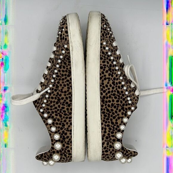 Stuart Weitzman Goldie Embellished Sneaker Size 7.5 - Picture 10 of 15